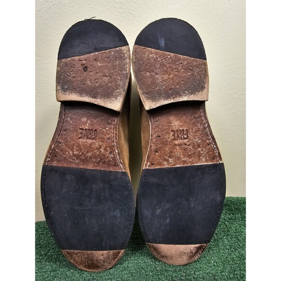 Frye Paul Lace UP Chukka Boots Faded Brown Mens Size 12 D main image 4